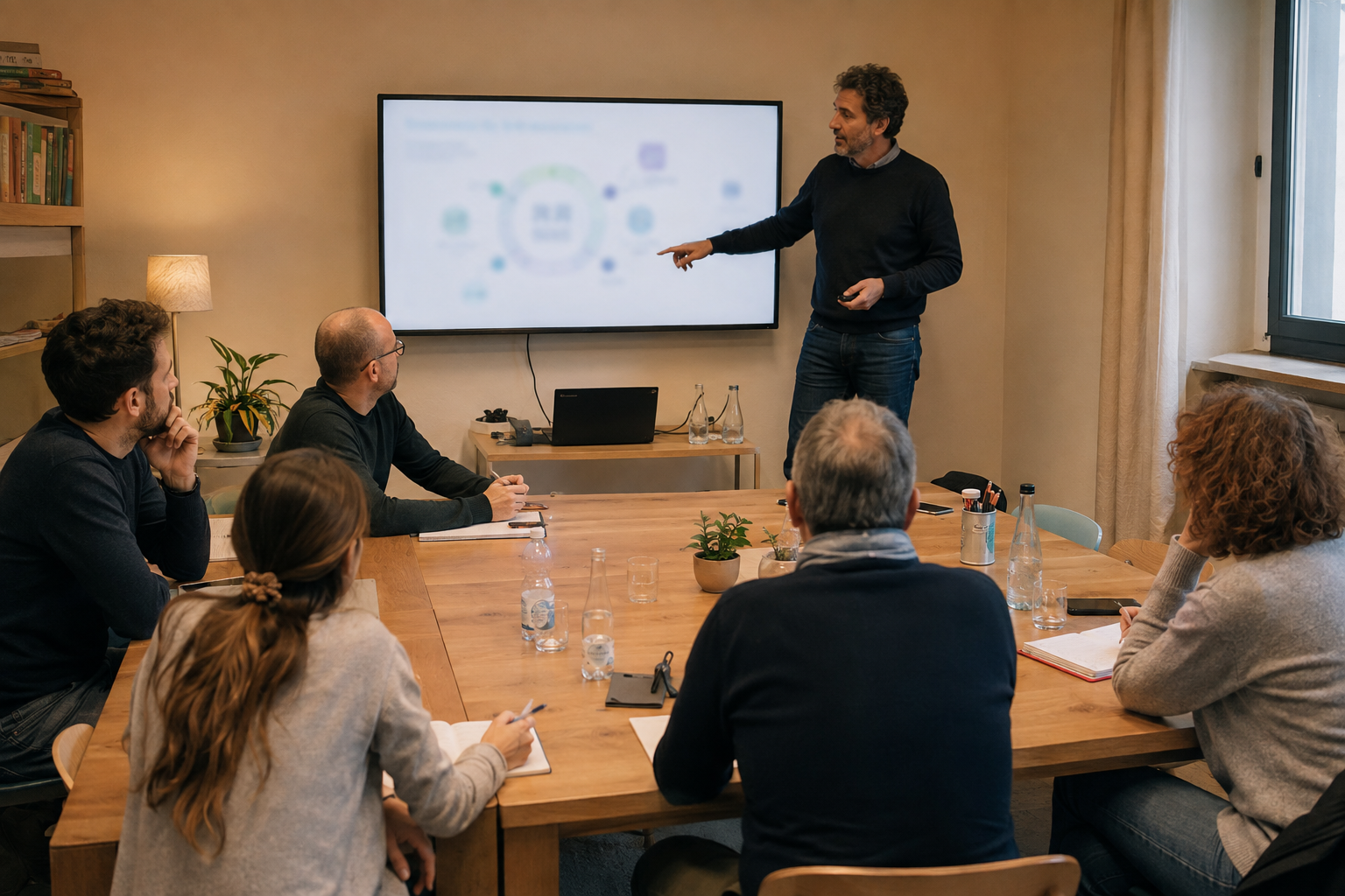 Collaborare con il sevizio 2 Partecipanti a una formazione pratica sulla collaborazione nel servizio di mobilità
